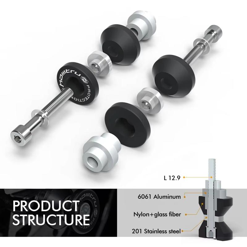 For Aprilia RS660 Tuono 660 Tuono V4 Tuareg 660 Factory 2021-2023 Motorcycle Paddock Stand Bobbins