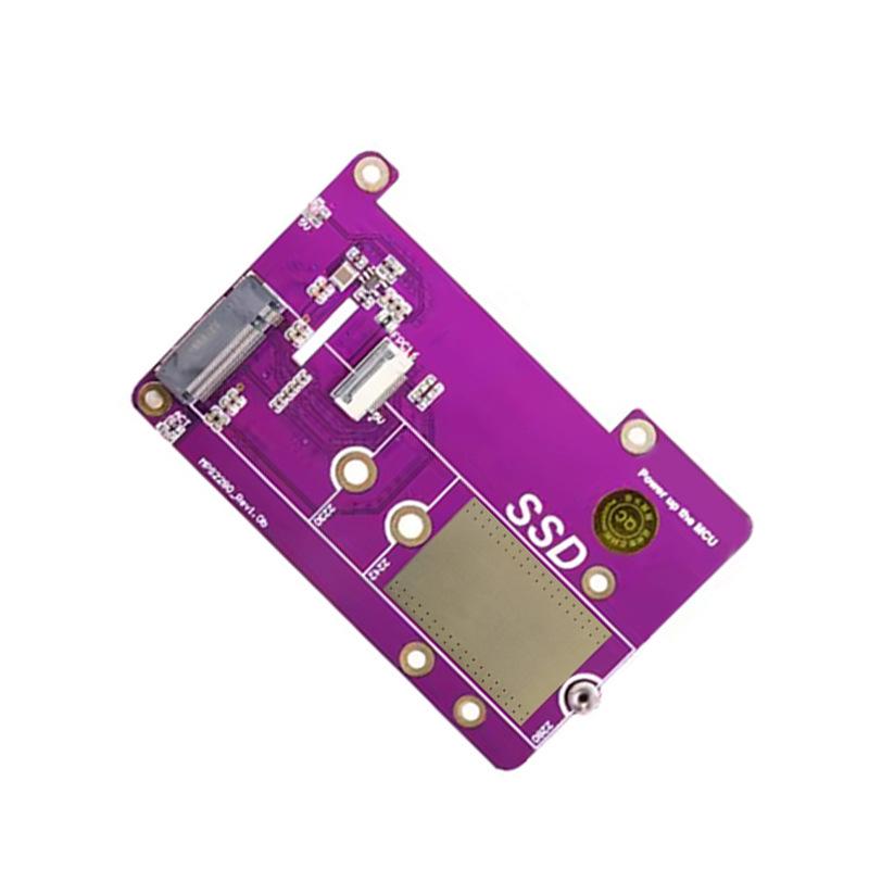 

Raspberry Pi 5 PCIe to M.2 NVMe Gen3 SSD Expansion Board