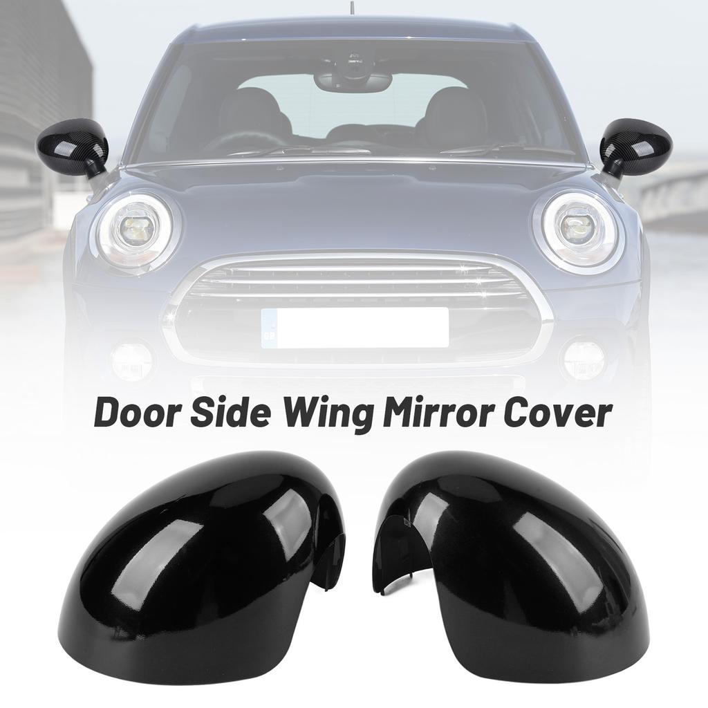 Rearview Side Mirror Covers Protective Secure Fit Sporty Look Door Side Wing Mirror Cover 51167401229 for F54 F55 F56 F57 F60