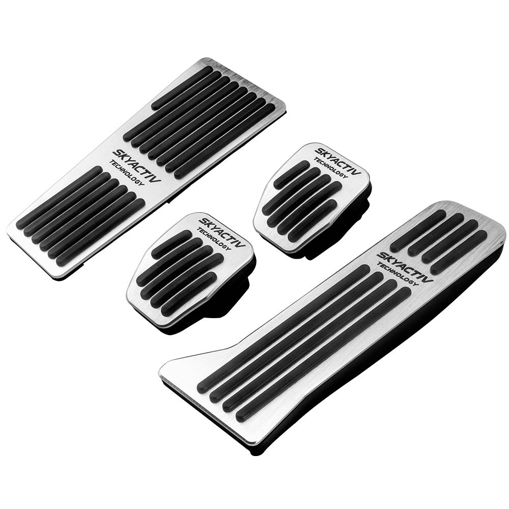 Car Pedals Foot Fuel Accelerator Brake Clucth Pedal Pad Cover For Mazda 2 3 6 DJ BM GJ CX-5 CX5 CX 5 CX3 CX4 CX9 CX8