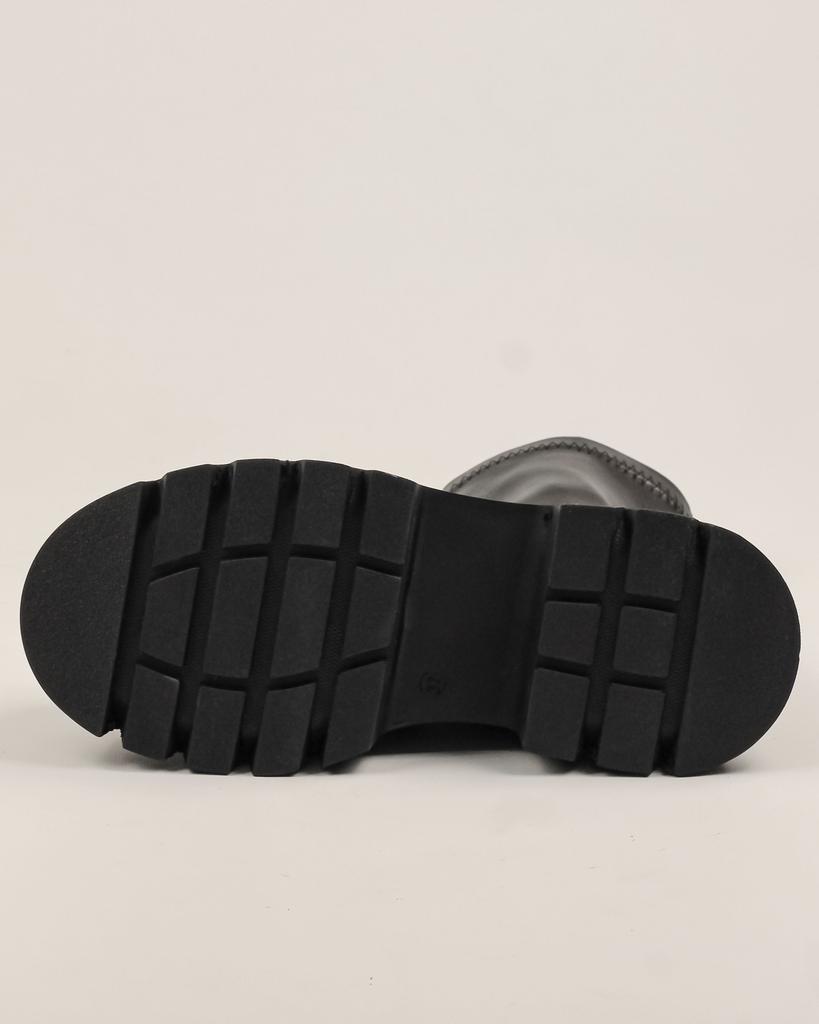 Dámské kozačky na platformě Le Berde 11343 36 černá kůže