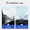 GPS OBD Dual System Head-up Display A-pillar Trim Install RPM Turbo Oil Pressure Water Temp GPS Speedometer for OBDII Car Models