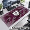 Custom Name Text Mouse Pad Burnley Football Personalized Desk Pad For Work And Gaming