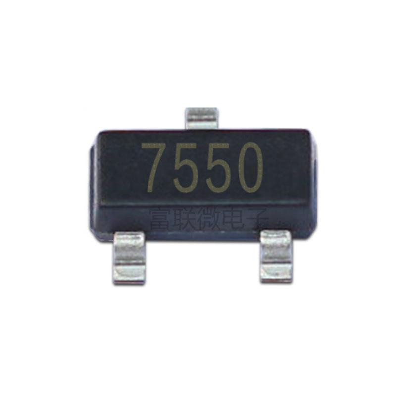 HT7550-M 7550-1 Three-Terminal LDO Voltage Regulator IC Chip, Low Power, High Withstand Voltage 40V/50V