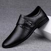High-end Business Dress Leather Shoes Men's First Layer Cowhide Leather Casual Shoes 2025 New Trend Groom Wedding Shoes