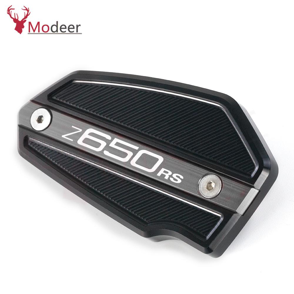 

Для Kawasaki Z650RS Z 650RS Z650 RS 2022 Аксессуары для мотоциклов Крышка бачка тормозной жидкости переднего тормоза с ЧПУ Крышка масляного цилиндра Z 650 серый