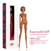 1/6 Supermodel Housing Decoration 32Cm African Nude Nude Black Dress Diy Children'S Gift 12 Joints Can Move The Head Of The Body
