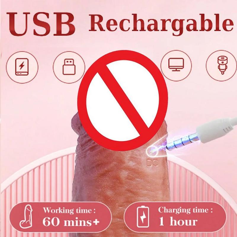 Cheap Soft Cock Realistic Male Penis Training Sex Toy Penis Enlarger Extender for Men Remote Control Realistic Dildo Male Adults