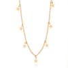 Fashion, Fashion Ladies Popular Alloy Necklace Collarbone Chain, Simple Metal Star Pendant Necklace