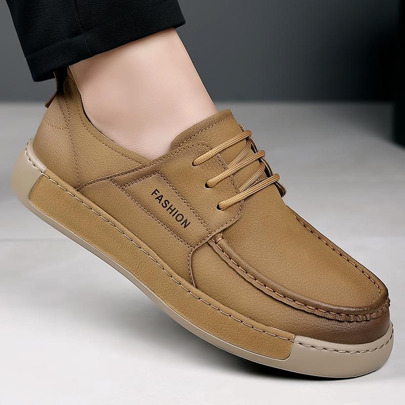 

Мода Новая Ручной Работы Кожа Повседневная Мужская Обувь Дизайн Кроссовки Мужские Дышащая Кожаная Обувь Мужская Уличные Кроссовки 44