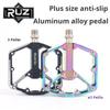 3 Bearing Bike Pedal Ultralight Aluminum Alloy MTB Road Bicycle Pedal Widen Anti-slip Cycling Pedal Bike Accessories
