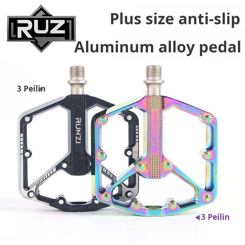 3 Bearing Bike Pedal Ultralight Aluminum Alloy MTB Road Bicycle Pedal Widen Anti-slip Cycling Pedal Bike Accessories