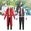 Black Theme Butler Anime Character Ronald Knox Performing Costume Suits Cosplay