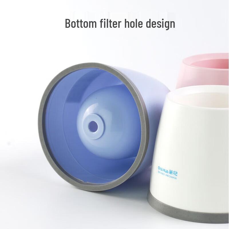 Camellia Round Toilet Brush with Holder