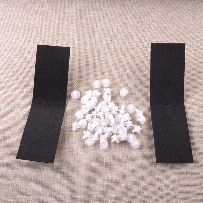 100pcs/Set Car Door Panel Moulding Clip Retainer with Sealers 94848834 6295520020 Fit for GM Pontiac Vibe Toyota Pick-Up Truck