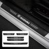 Protezione Soglia Battitacco in Fibra di Carbonio per Suzuki Swift/Jimny/Vitara/Baleno/Alto/SX4 – Adesivi Decorativi per Styling Auto Accessori