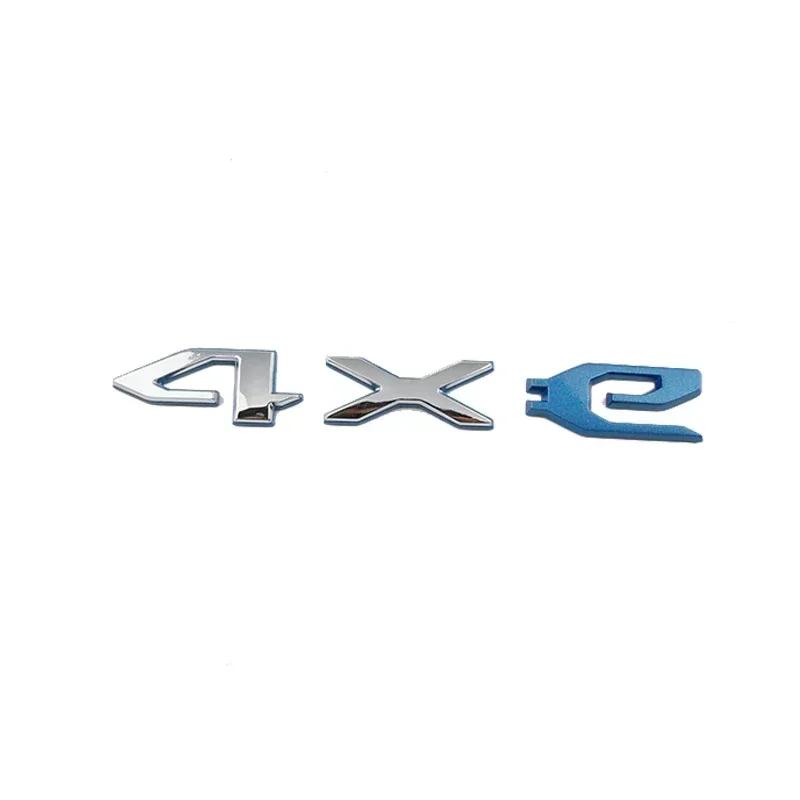 ABS Car Side Body Rear Tail Trunk Sticker for Jeep 4XE Logo Badge Grand Cherokee Wrangler Renegade Compass JK Patriot Accesories