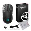 Silent Cross-Platform Wireless Gaming Mouse with RGB & 3600dpi, Rechargeable, Three Modes