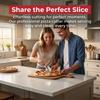 Smooth Rotating Professional Pizza Cutter Precision Edge Pastry Pizza Cutter  Bakery Catering