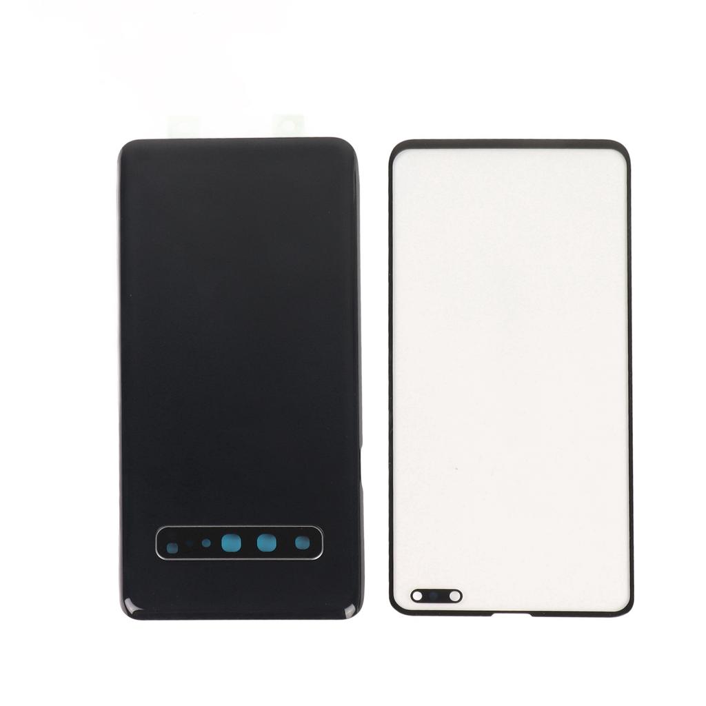 Back Glass Replacement and Front Outer Lens Glass Screen with Camera Lens Tape Parts Repair Tools for Galaxy S10 5G