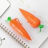Carrot Shape Voice Recorder Pen with 60-Second Recording Cute Ballpoint for Students Teachers Funny Gift for Classroom Office