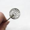 Stainless Steel Honey Dipper Swizzle Spoon Stick Egg Beater Mixing Whisk Tool