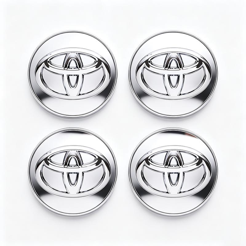 4Pcs 56/62mm Toyota Car Wheel Center Hub Cap Accessories For Toyota GR Corolla Yaris Aygo Prius RAV4 Crown CHR Camry Auris Verso