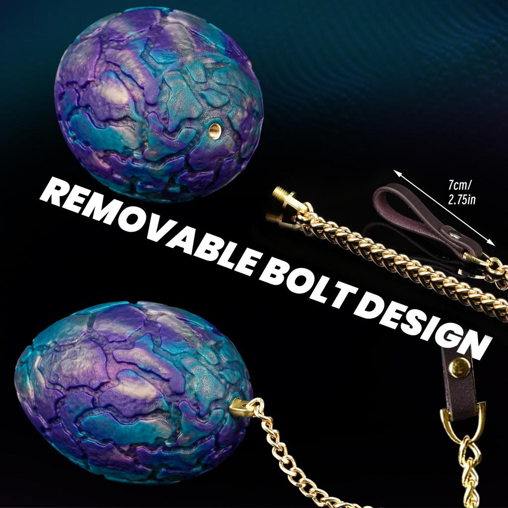 New Chain Anal Plug Liquid Silicone Sex Toy Traction Dragon Egg Anal Plug For Male And Female Masturbation Anal Dilator