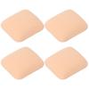Powder Puff Wet Dry Use Skin Friendly Elastic Washable Sponge Face Puff for Makeup 4pcs