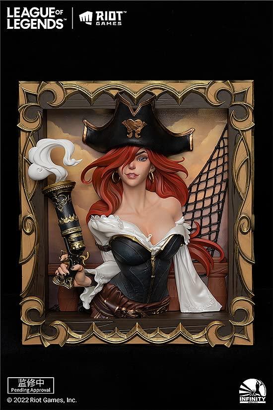 Infinity Studio x League of Legends The Bounty Hunter Miss Fortune 3D Frame