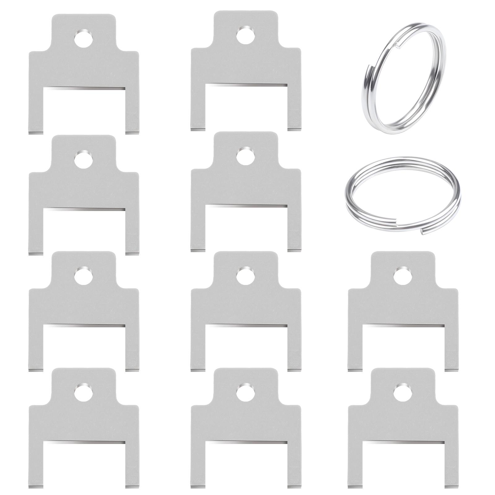 

10Pcs Paper Dispenser Key Replacement Hand Soap Automatic Tissue Towel Toilet Keys Metal Paper Towel Dispenser Key for Toilet