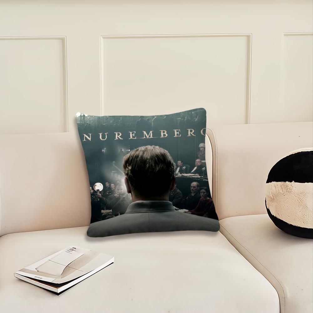 

Movie 2025 Nuremberg cushion cover Pillow Cover Decoration Room Home Sofa living Office Car Nordic Simplicity 12x12Inch