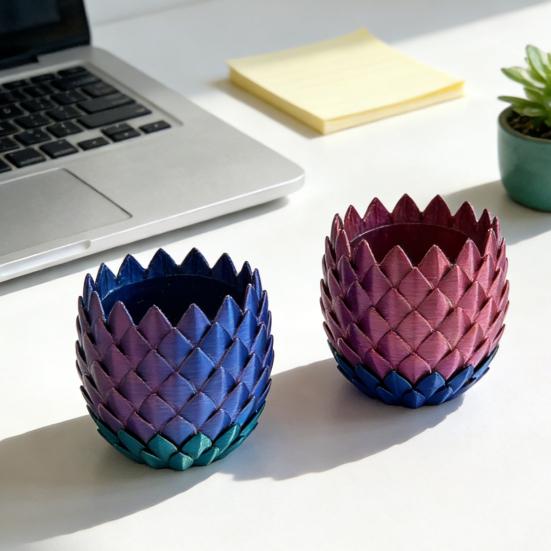 Doniczka ze Skalą Smoka z Podstawką Wewnątrz Na Zewnątrz Sukulenty Rośliny Ziołowe Doniczka Pojemnik z Otworami Drenażowymi Wystrój Domu Balkonu Ogrodu