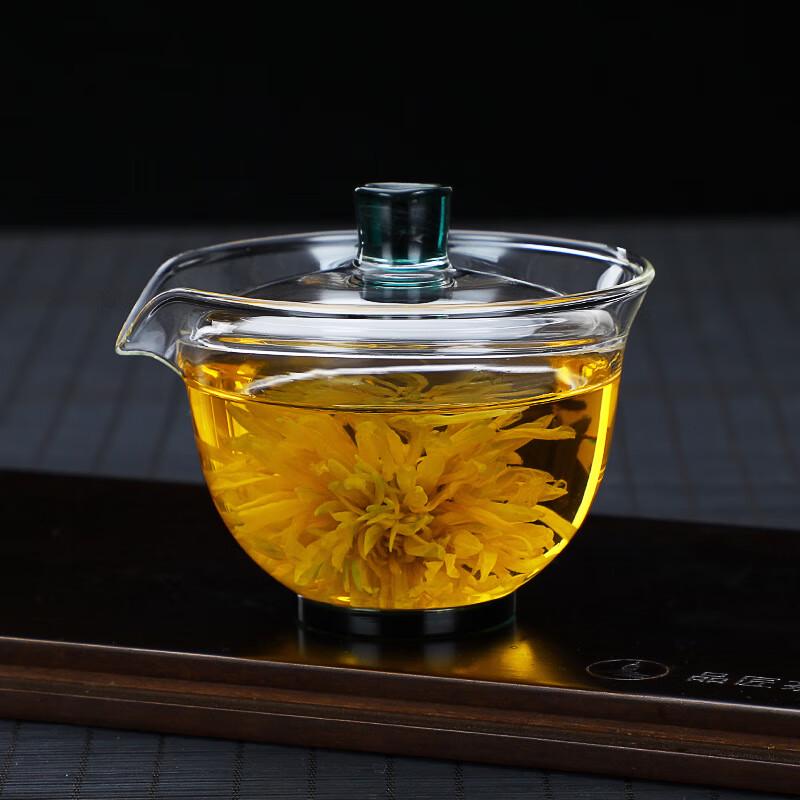 Shangqi High Borosilicate Glass Gaiwan Tea Cup