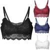 1PC New Women Lace Plus Size Vest Wireless Bra Lingerie Sexy Underwear Camisole