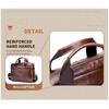 Documents Bag Genuine Leather Men's Briefcase Vintage Business Computer Bag Messenger Bags