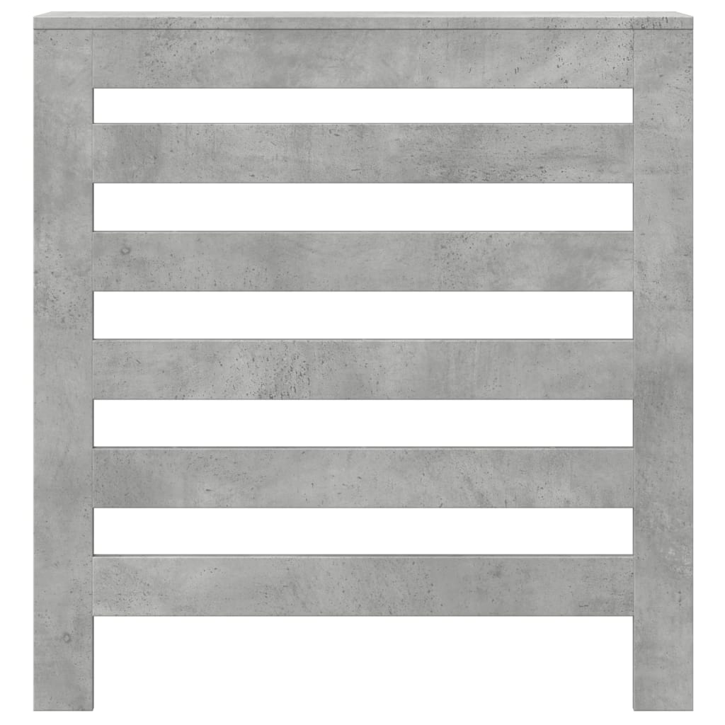 Vidaxl Copertura Per Radiatore, Grigio Cemento, 78X20X82 Cm