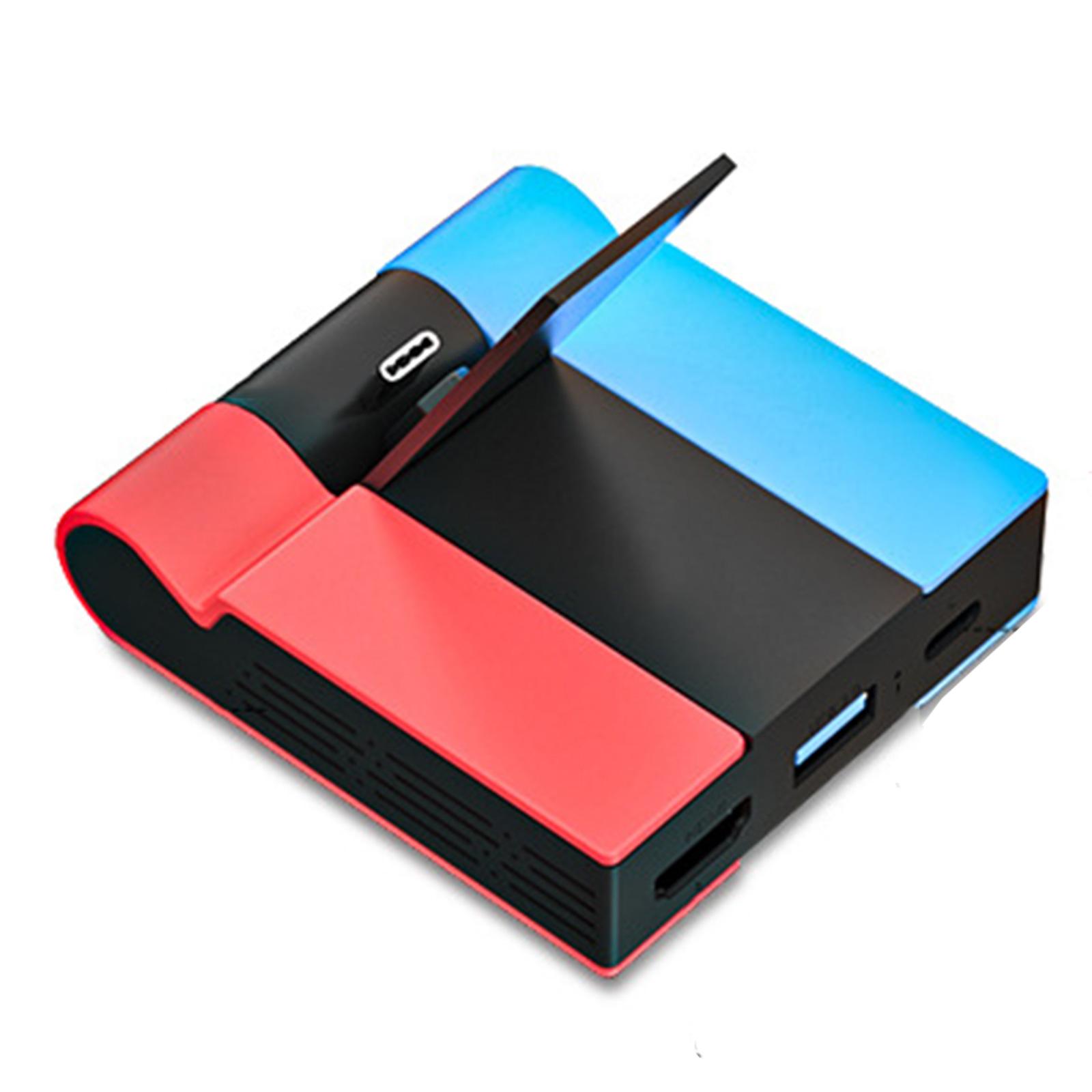 

Multifunctional TV Docking Station Replacement Dock with USB Port Travel TV Docking Station ABS Docking for Switches A