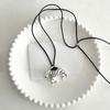 Fashionable Zebras Print Adjustable Length Necklace for Women Stylish Neck Chain Jewelry Perfect Gift