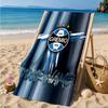 Custom Name FBPA Football Club Emblem Personalized Microfiber Beach Towel, Quick-Dry, Ideal for Summer Travel, Beach Essential, Swimming