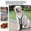 Dog Forepaw Protector Boot Large Size Water Resistant Soft Recovery Shoe for Dog Wound Care Breathable Pet Footwear