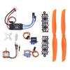 RC Aircraft Accessories Kit A2212 1400KV Brushless Motor 30A ESC SG90 Micro Servo 8060 Propeller Set for RC Airplane