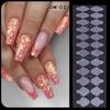 Nail Form False Tips System Extension Silicone French Forma Dual Sticker French Line for Dual Forms