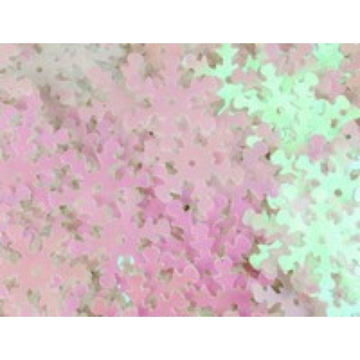 Sachet de sequins - EMINZA - Flocons Hologramme - Blanc irisé - 50 g - 2 cm