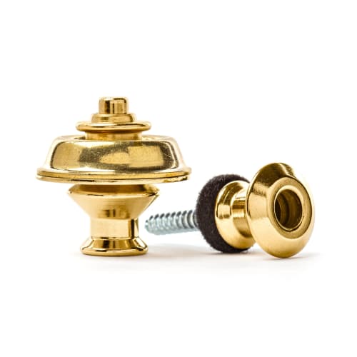 Jim Dunlop Lock Pin SLS1034G GOLD Dual Design Gold