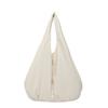 2025 New Armpit Large-capacity Cloth Bag Women's Rice Pure Fashion Casual Shoulder Bag Simple Texture Shopping Bag