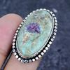 Ruby Fuchsite Gemstone 925 Sterling Silver Jewelry Ring Size 7