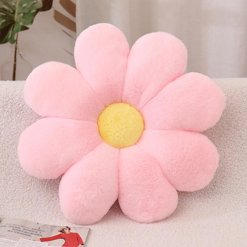 Flower Seat Cushion Six Colors Optional Plush Material Home Sofa Pillow Cushion Wind Hug