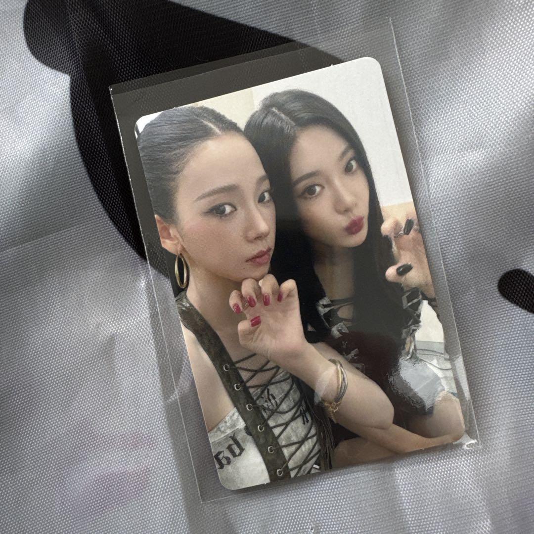 

[USED] aespa 10/4 Fukuoka venue limited trading card Karina Ninnin