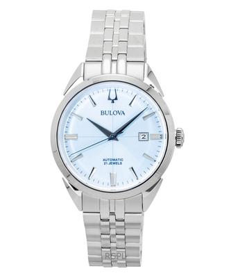 Reloj para Hombre Sutton Acero Inoxidable Esfera Azul Hielo Automático 96B423